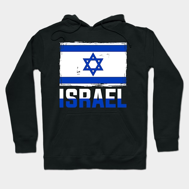 Israel Flag Israeli Hoodie by shirtsyoulike